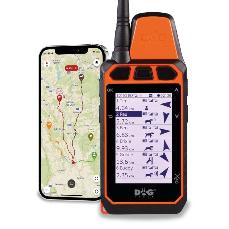 Přijímač - ruční zařízení pro DOG GPS X40