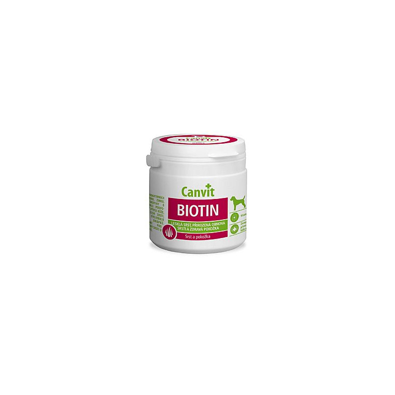 Canvit Biotin pro psy 100g new