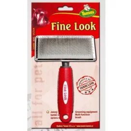 Kartáč jemný Fine Look L red image 12x18cm