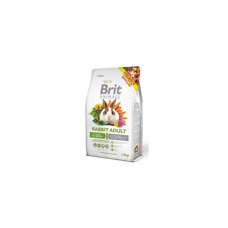 Brit Animals Rabbit Adult Complete 1,5kg
