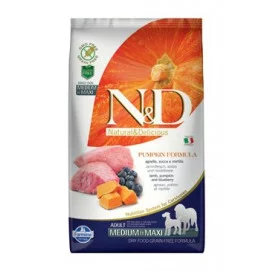 N&D GF Pumpkin DOG Adult M/L Lamb & Blueberry 2,5kg