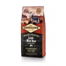 Carnilove Dog Lamb & Wild Boar for Adult  NEW 12kg