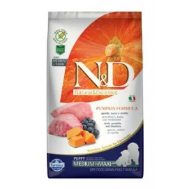 N&D GF Pumpkin DOG Puppy M/L Lamb & Blueberry 2,5kg