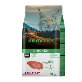 BRAVERY cat ADULT chicken 2 kg