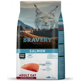 BRAVERY cat STERELIZED salmon 7 kg