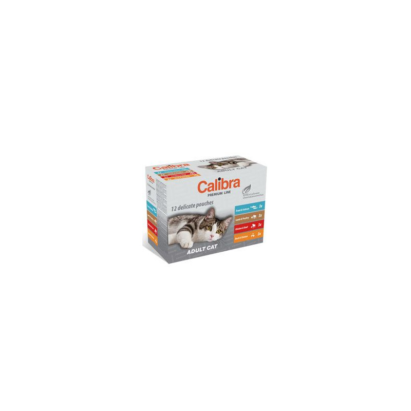 Calibra Cat  kapsa Premium Adult  multipack 12x100g