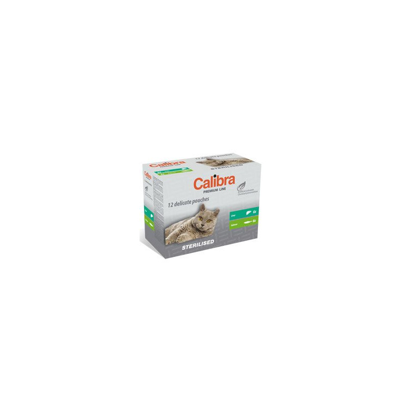 Calibra Cat  kapsa Premium Steril. multipack 12x100g