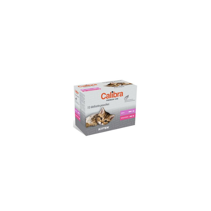 Calibra Cat  kapsa Premium Kitten multipack 12x100g