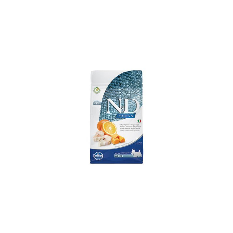 N&D OCEAN DOG LG Adult Mini Codfish & Orange 800g