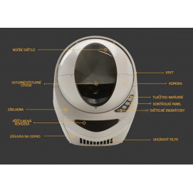 Litter-Robot III Connect samočistící toaleta