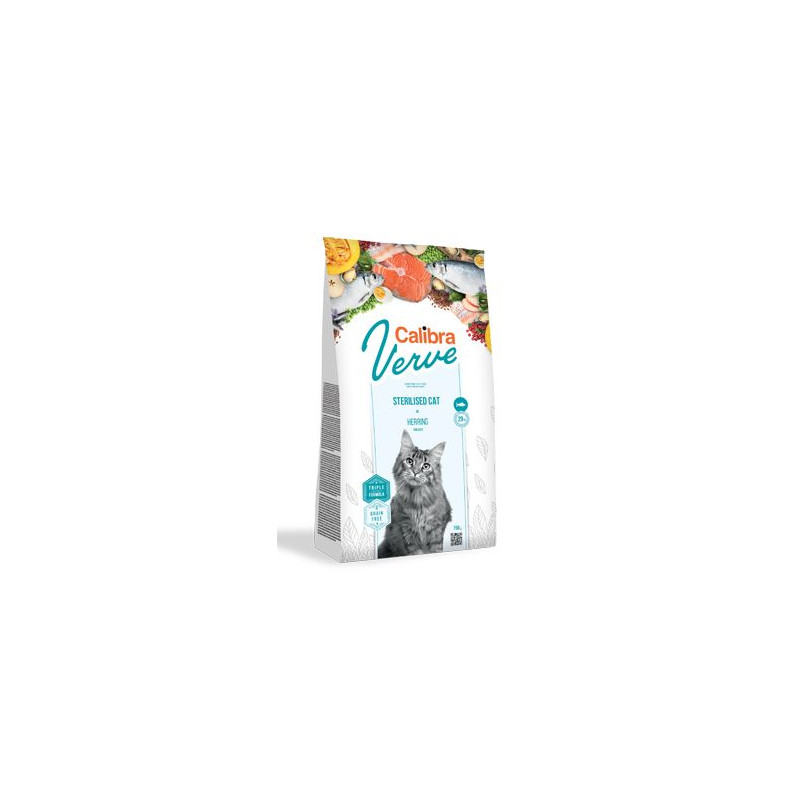 Calibra Cat Verve GF Sterilised Herring 750g