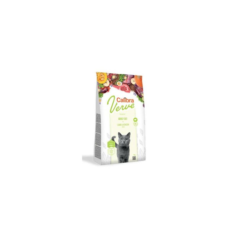 Calibra Cat Verve GF Adult Lamb&Venison 8+ 3,5kg
