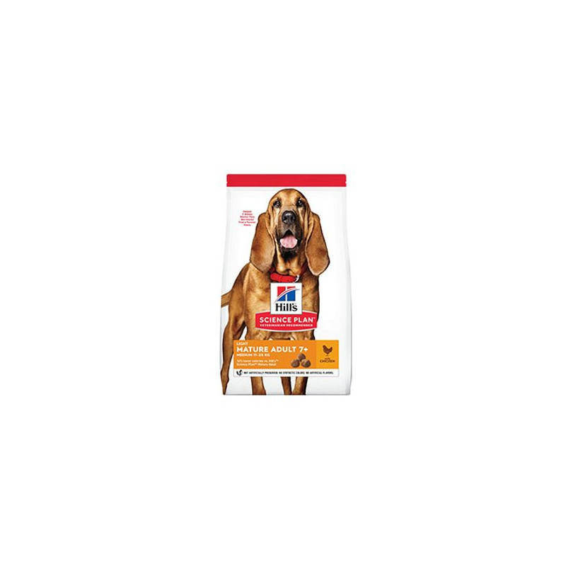 Hill's Can.Dry SP Mature Adult7+ Light Med.Chicken14kg