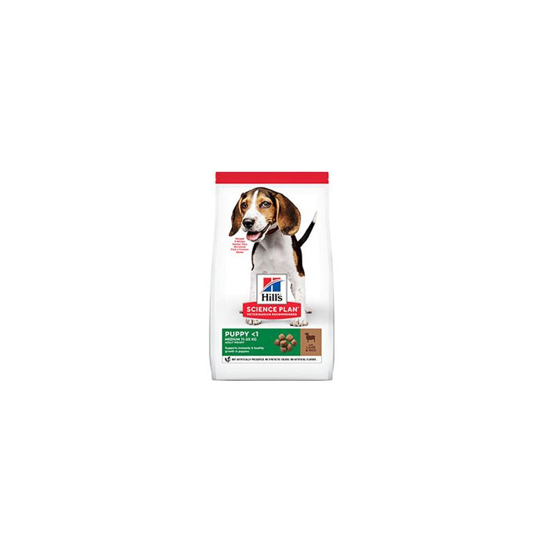 Hill's Can.Dry SP Puppy Medium Lamb&Rice 14kg