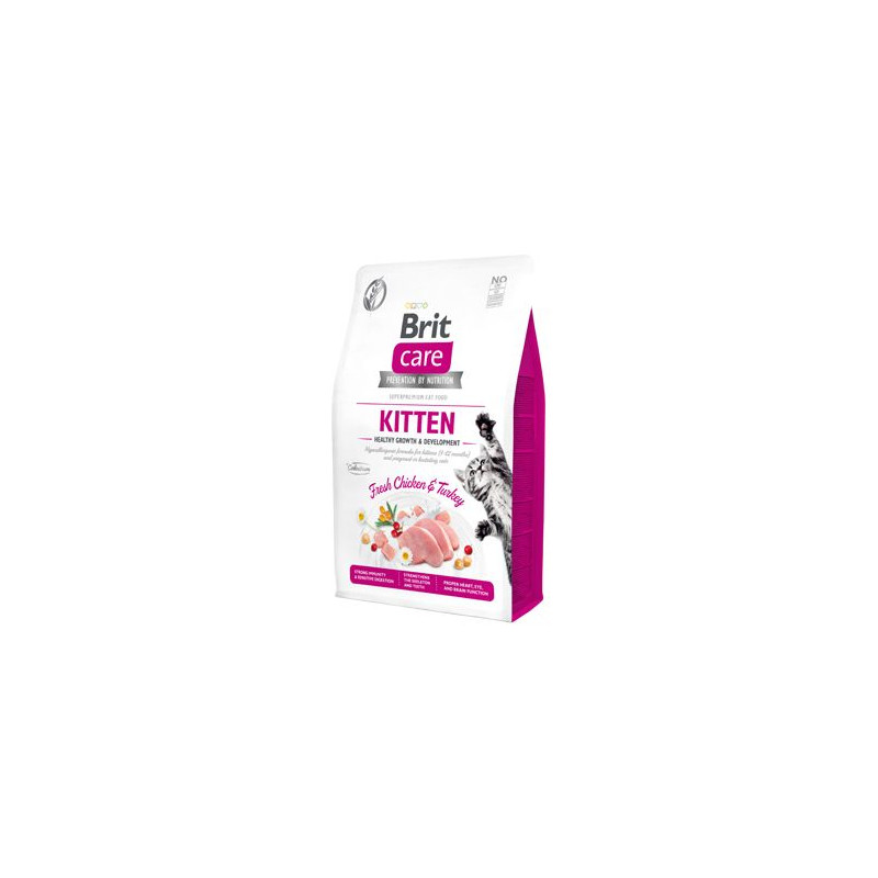 Brit Care Cat GF Kitten Healthy Growth&Development 2kg