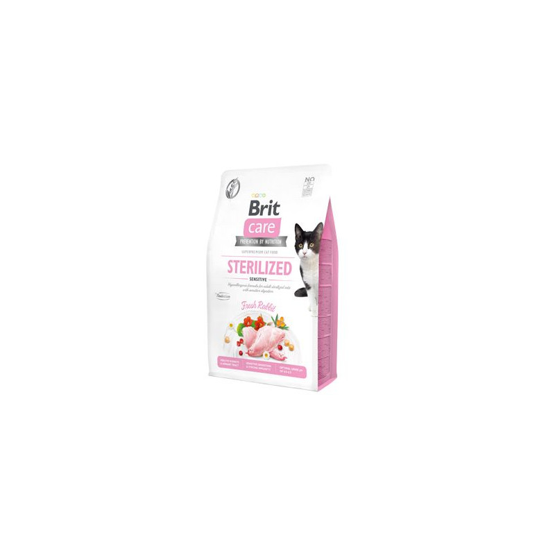 Brit Care Cat GF Sterilized Sensitive 2kg