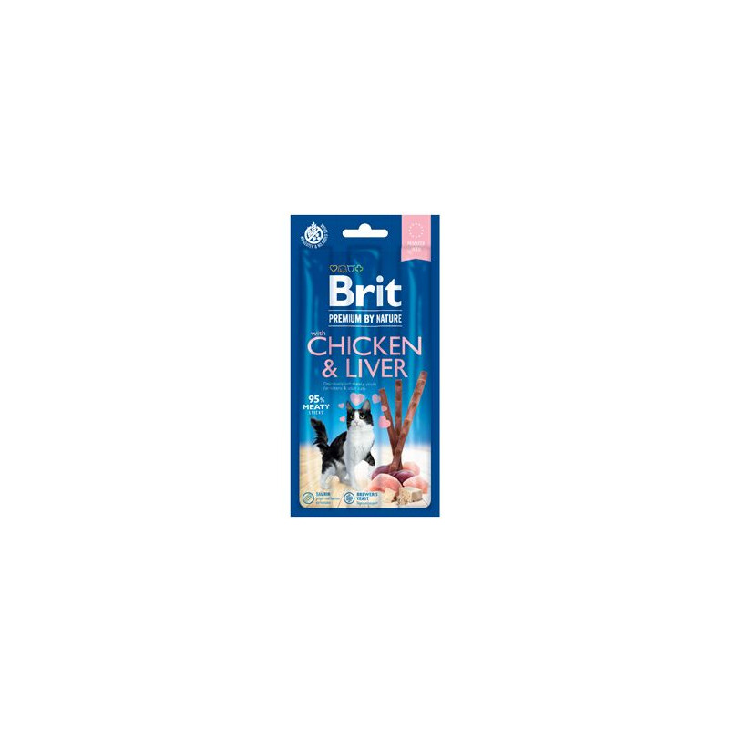 Brit Premium Cat by Nature Sticks Chicken&Liver(3pcs)