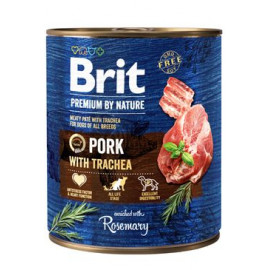 Brit Premium Dog by Nature  konz Pork & Trachea 800g