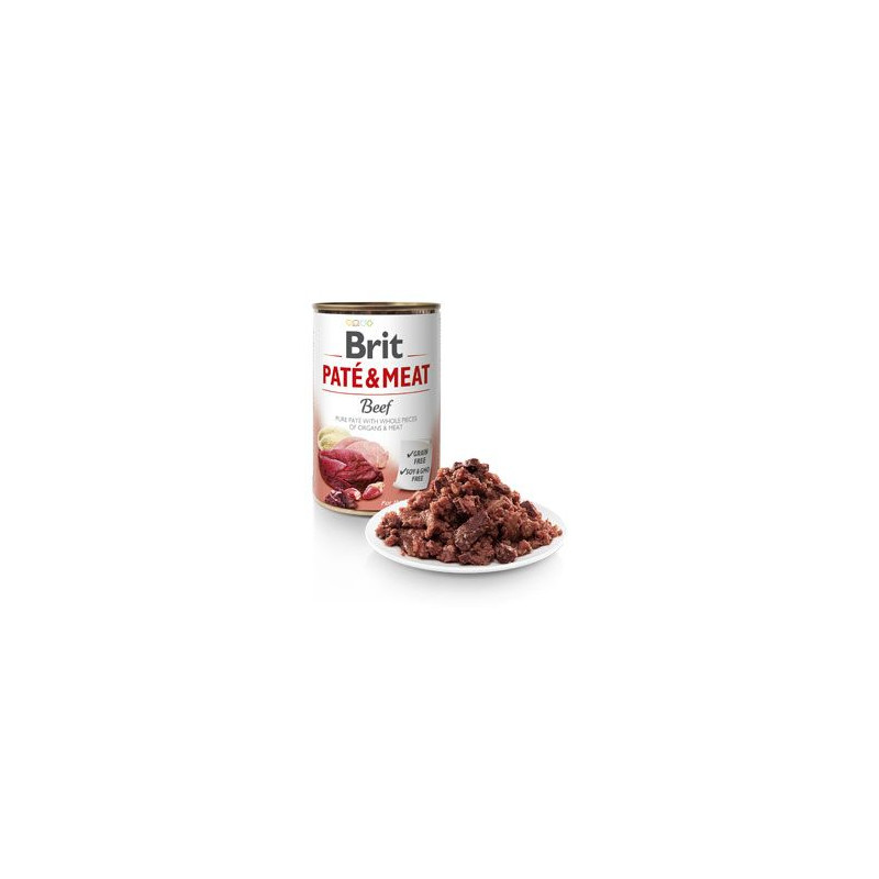 Brit Dog konz Paté & Meat Beef 800g