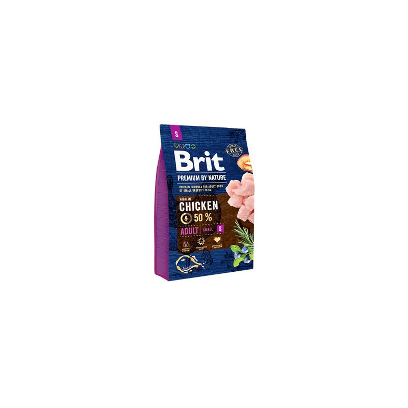 Brit Premium Dog by Nature Adult S 3kg