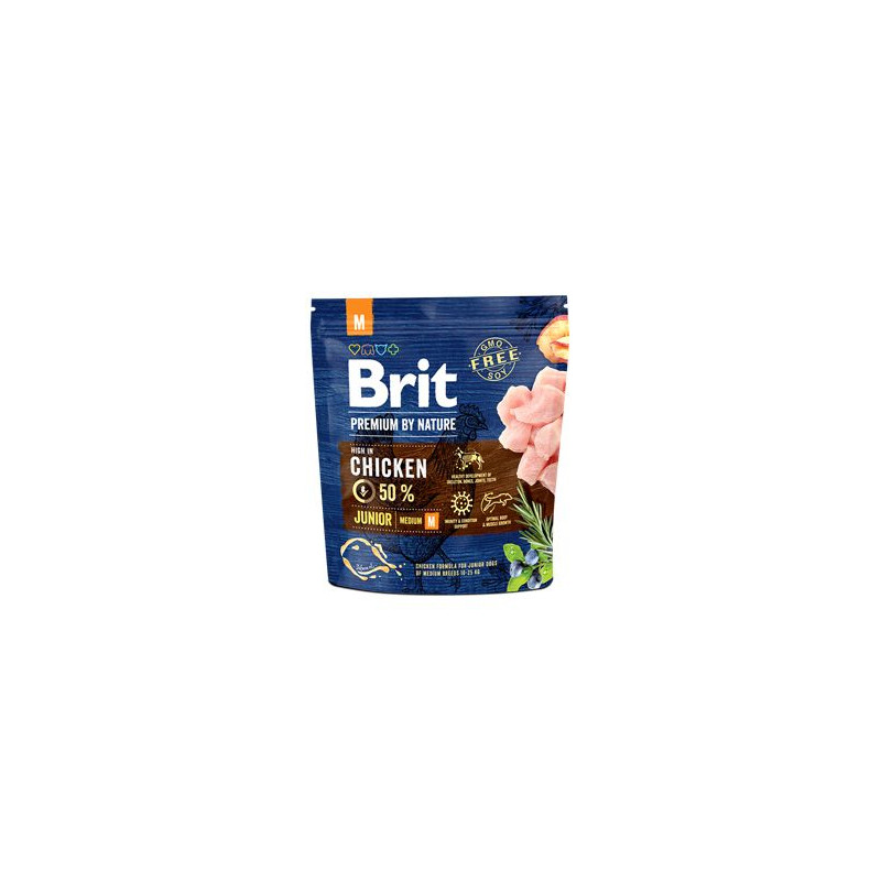 Brit Premium Dog by Nature Junior M 1kg