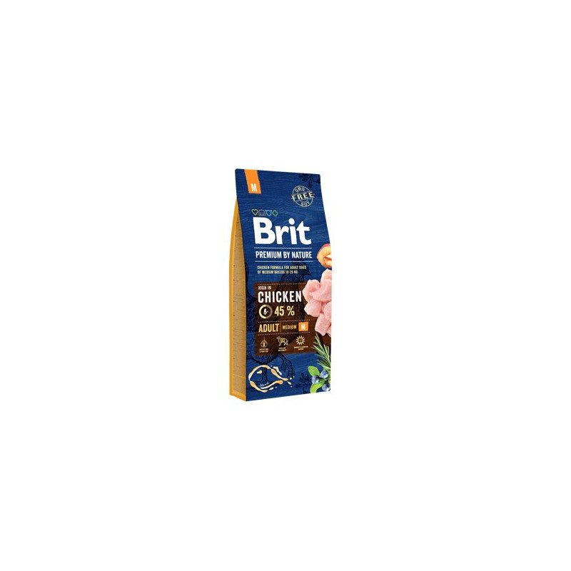 Brit Premium Dog by Nature Adult M 15kg