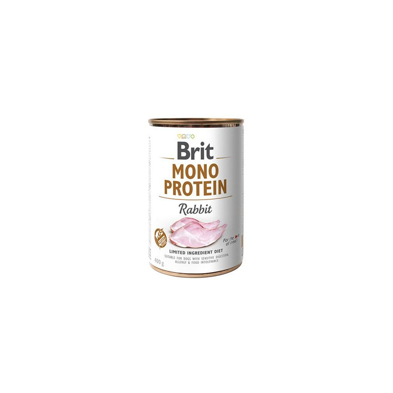 Brit Dog konz Mono  Protein Rabbit 400g