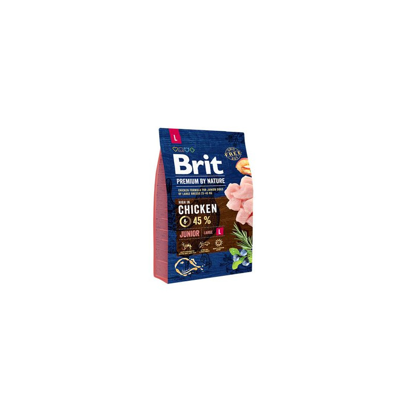 Brit Premium Dog by Nature Junior L 3kg