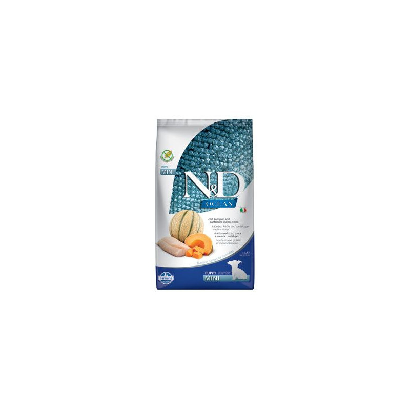 N&D OCEAN DOG Puppy Mini Codfish & Pumpkin&Melon 2,5kg