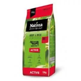 NATIVIA dog ADULT active 15 kg