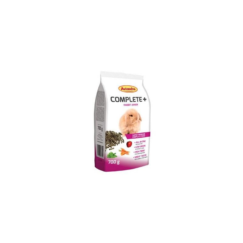 Avicentra COMPLETE+ králík junior 700g