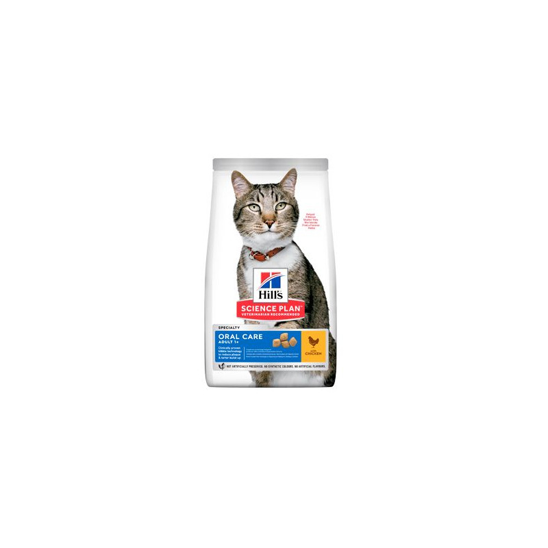 Hill's Fel. Dry SP Adult Oral Care Chicken 7kg