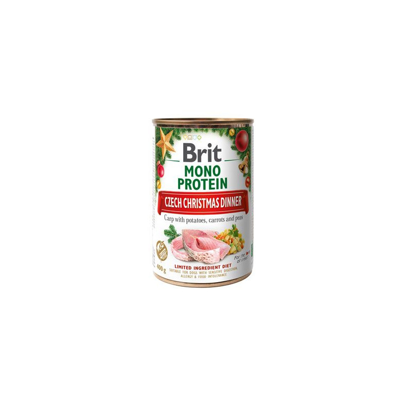 Brit Dog konz Mono Protein Christmas can 400g