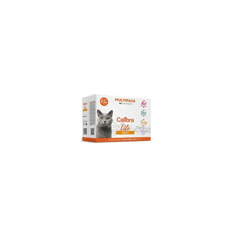 Calibra Cat Life kapsa Adult Multipack 12x85g