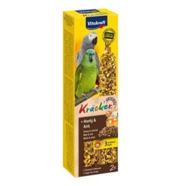 Vitakraft Bird Kräcker parrot African  honey  tyč 2ks