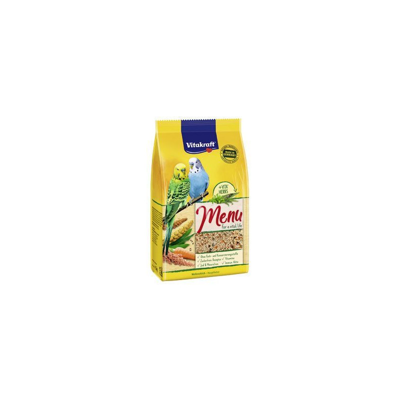 Vitakraft Bird krm. Menu vital budgie 500g