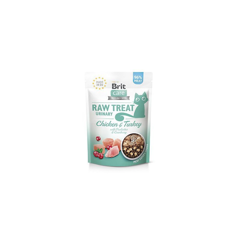 Brit Raw Treat Cat Urinary, Chicken&Turkey 40g