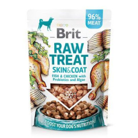 Brit Raw Treat Dog Skin&Coat, Fish&Chicken 40g