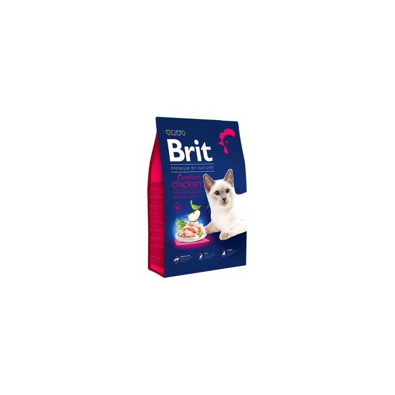 Brit Premium Cat by Nature Sterilized Chicken 300g