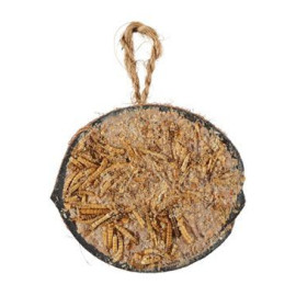 Košík lojový s mouč. červy 200g pro ptáky Zolux