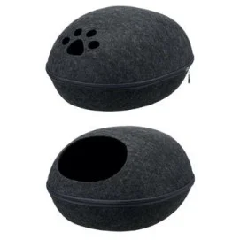 Pelech LIVA kukaň se zipem tm. šedá 40 x24 x47cm 1ks