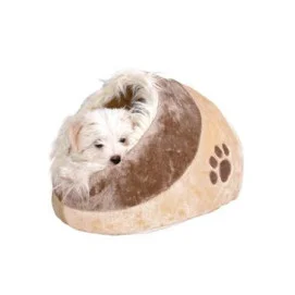 Pelech MINOU kukaň Béžový s kožešinkou č.1 TR