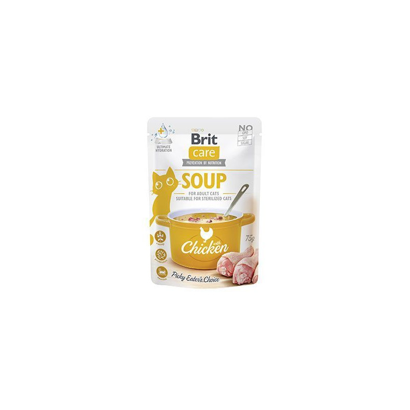 Brit Care Cat Soup with Chicken 75g
