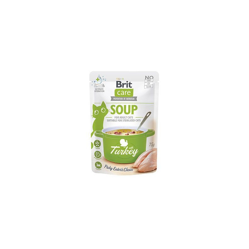 Brit Care Cat Soup with Turkey 75g