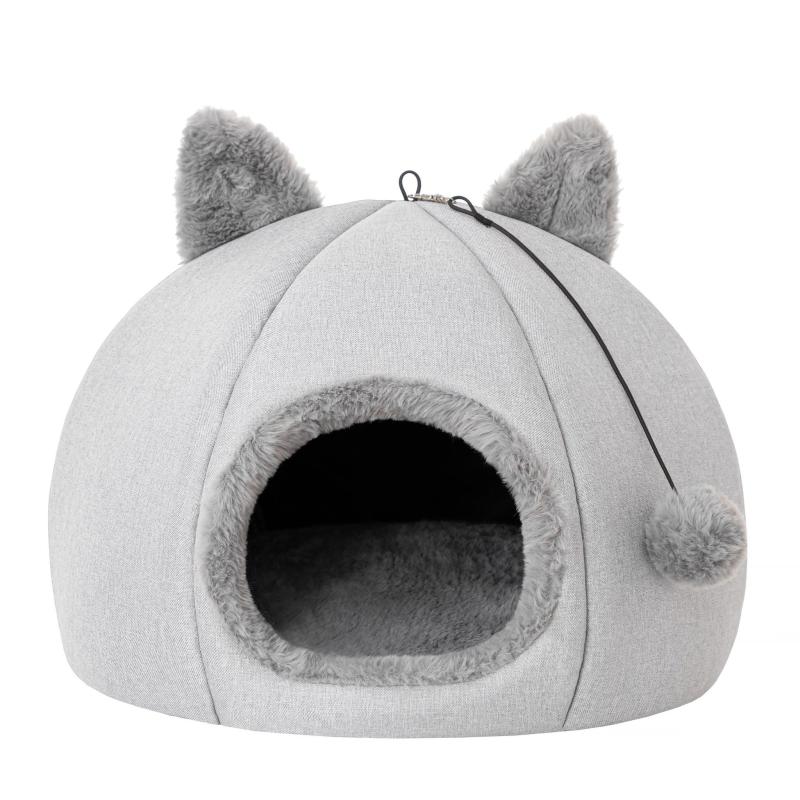 Iglu pro kočky Reedog Kitty Head Ash