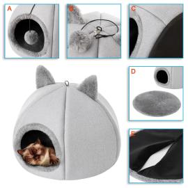 Iglu pro kočky Reedog Kitty Head Ash