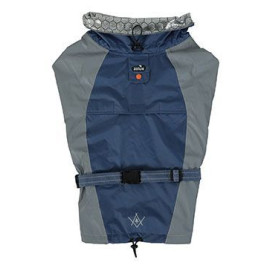 Obleček voděodolný pro psy BIVOUAK modrá 55cm Zolux