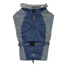 Obleček voděodolný pro psy BIVOUAK modrá 70cm Zolux