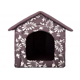 Domeček pro psa Reedog Brown Flower