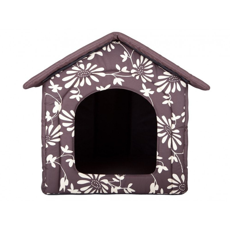 Domeček pro psa Reedog Brown Flower